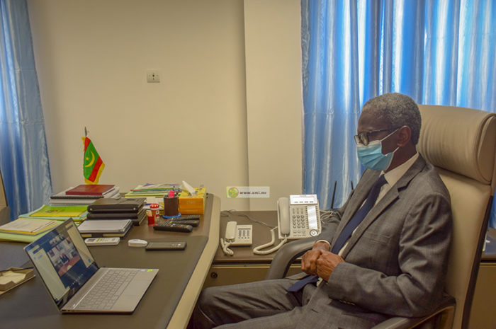 رئيس المجلس الدستوري يشارك في اجتماع رفيع المستوى للمجالس الدستورية والمحاكم في إفريقيا